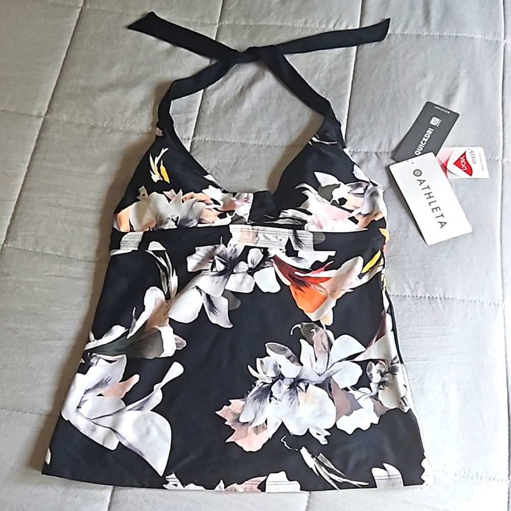 NWT Athleta tankini Top  32b/c